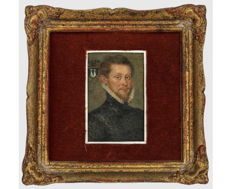 Deutscher Porträtmaler (Tätig im 16. Jh.)Bildnis eines Adeligen aus der alten bayerisch-salzburgischen Adels- und Patrizierfa