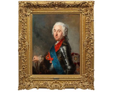 Antoine Pesne (1683 Paris - 1757 Berlin)Bildnis von König Stanislaus I. Leszczynski von Polen, Herzog von Lothringen und BarH