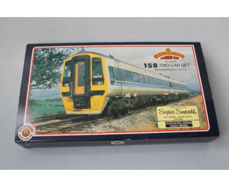 A BACHMANN 31-500 CLASS 158 TWO CAR DMU 'REGIONAL RAILWAYS' Buyers - for shipping pricing on this lot, visit www.cuttlestones