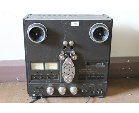A VINTAGE 'TECHNICS 1500' REEL TO REEL TAPE RECORDER, A/F Buyers - for shipping pricing on this lot, visit www.cuttlestones.c