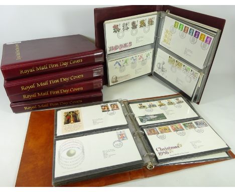 Royal Mail First Day Covers dating from 1989 - 2005 in five Royal Mail albums and another album of Royal Mail First Day cover