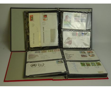 G. B. First Day Cover Collection 1951 -1984 in two Albums, approx 150 covers   Condition Report   Click here for further imag
