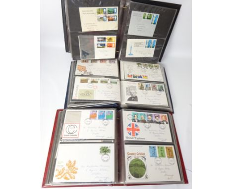 G. B. QEll First Day Cover Collection 1952-1990 in three 'New SG' Stanley Gibbons Albums   Condition Report   Click here for 