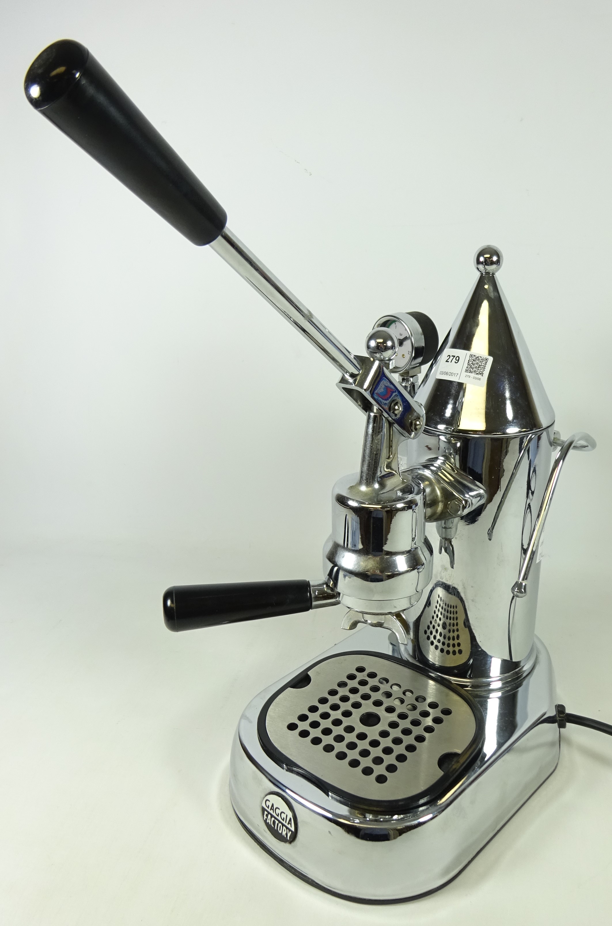 Gaggia Factory G106 chromed Espresso machine (This item is PAT tested