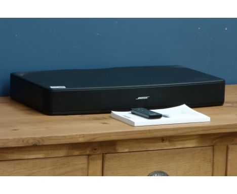 Bose Solo TV sound system   (This item is PAT tested - 5 day warranty from date of sale)   Condition Report   Click here for 