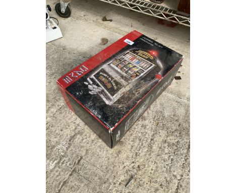 A BOXED NEXT JUMBO SLOT MACHINE