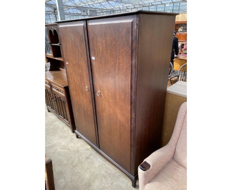 A STAG MINSTREL TWO DOOR WARDROBE