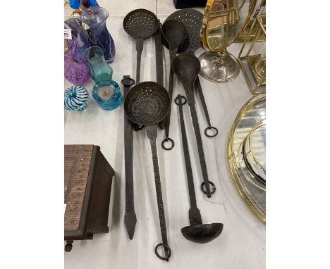 A QUANTITY OF VINTAGE CAST CULINARY ITEMS