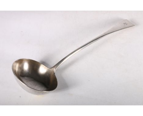 Edward VII silver ladle hallmarked&nbsp;Holland, Aldwinckle &amp; Slater, London 1905, 34cm 305g.&nbsp; 