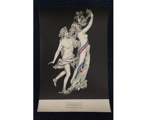 IAN HAMILTON FINLAY (Scottish 1925-2006) *ARR* After Bernini, Ovid The Metamorphoses Lithograph with Gary Hincks, printed by 