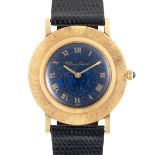 A GENTLEMAN'S SIZE 18K SOLID GOLD BLANCPAIN WRIST WATCH CIRCA 1970s, MADE FOR LUCIEN PICCARD