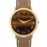 A GENTLEMAN'S SIZE 18K SOLID GOLD PIAGET ALTIPLANO ULTRA THIN WRIST WATCH CIRCA 1980, REF. 902