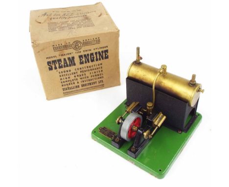 SEL model Major 1550 twin cylinder steam engine, in original box