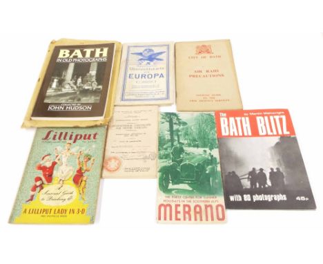 City of Bath - Air Raid Precautions, the official guide to the civil defense services brochure handbook; together with furthe