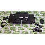 5x Datapath X4 video display controllers with 3x PSU plugs