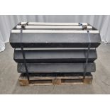 3x staging treads - L 122 x H 45cm