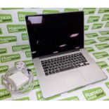 Apple MacBook Pro A1398 in protective plastic case with PSU - 15 inch, Intel Core i7 Quad Core 2.5 G