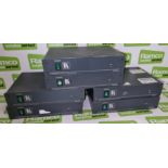 6x Kramer VP-4xl 4 way VGA / UXGA distribution amp