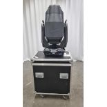 Martin Mac III Profile 1800W high output moving light with flight case on wheels - L 800 x W 600 x H