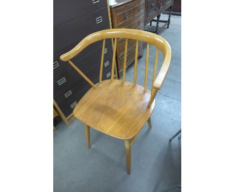 An Ercol style elbow chair made by Centa, Denmark