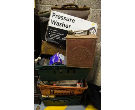 3 BOXES OF TOOLS ETC