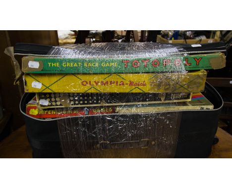 TOTOPOLY + VINTAGE BOARD GAMES