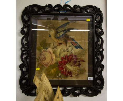 TAPESTRY IN ORNATE FRAME