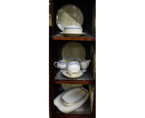 VINTAGE THOMAS IVORY BAVARIA GERMAN 37 PIECE COFFEE SET