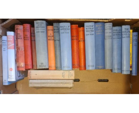 Large quantity of early 20th century detective stories to include A Conan Doyle, Leslie Charteris, Jeffrey Farnell, Ian Hay a
