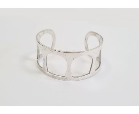 A Buch Deichmann Denmark silver coloured bangle