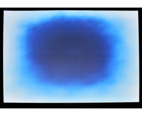 ANISH KAPOOR; limited edition print 'Breathing Blue' no. 76/100, hospital rooms, 29.75 x 42cm, unframed.Additional Informatio
