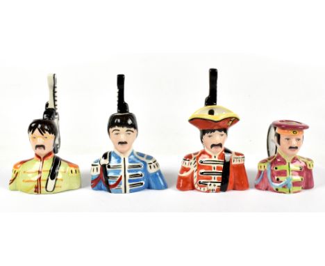 LORNA BAILEY; a set of four jugs 'The Beatles' (4).Additional InformationLight wear but good condition.