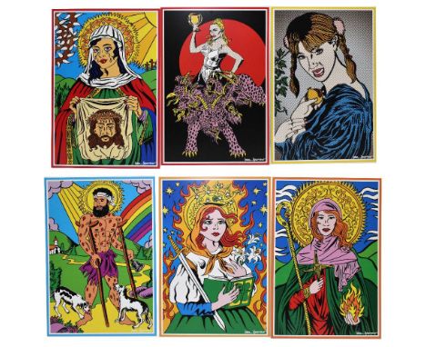 SINA SPARROW; digital print on 5mm foam board, six various studies, 77 x 50.5cm (6).
