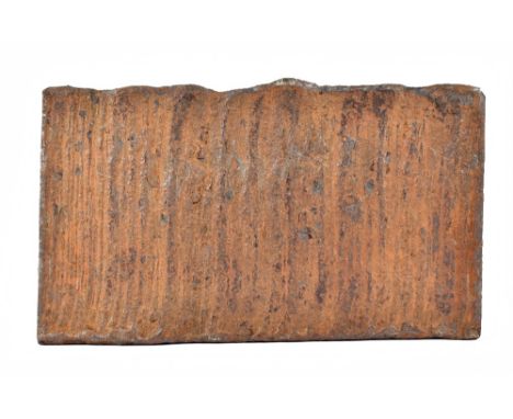 R W VAN DE WINT; an iron abstract form, wedge, inscribed, length 16cm. (D)Additional InformationThis lot qualifies for Artist