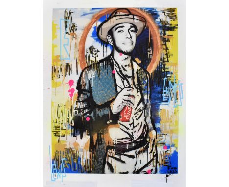 ENDLESS; an ink signed limited edition print, 'Lewis (Hamilton)', sheet size 76 x 58cm, unframed. (D)Additional InformationTh