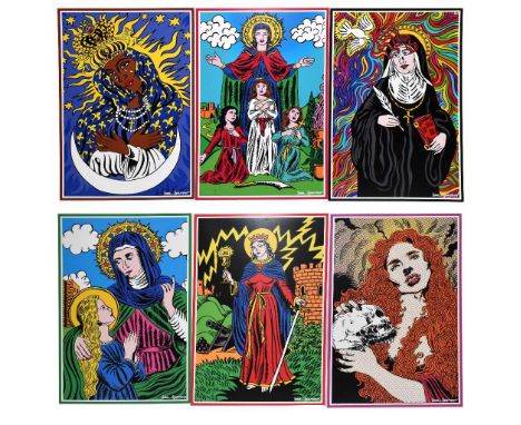 SINA SPARROW; digital print on 5mm foam board, six various studies, 77 x 50.5cm (6).