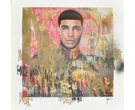 ENDLESS; an ink signed limited edition print, 'Drake', 4/15, sheet size 59 x 57cm, unframed. (D)Additional InformationThis lo