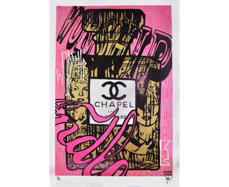 ENDLESS; ink signed limited edition print, 'Chapel', 21/250, sheet size 82 x 58cm, unframed. (D)Additional InformationThis lo