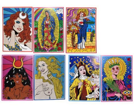 SINA SPARROW; digital print on 5mm foam board, seven various studies, 77 x 50.5cm (7).