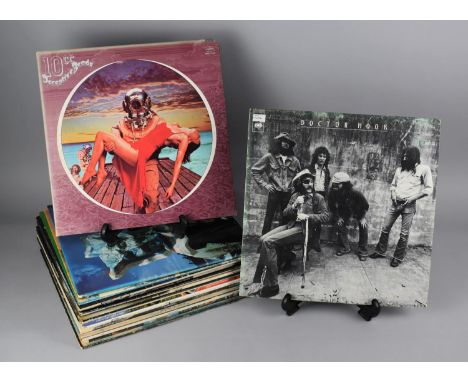 An Assortment of 25 12" Albums, Mostly 70s, To Include 10CC 'Deceptive Bends', 'Bloody Tourists' and 'Ten Out Of 10', Dr Hook