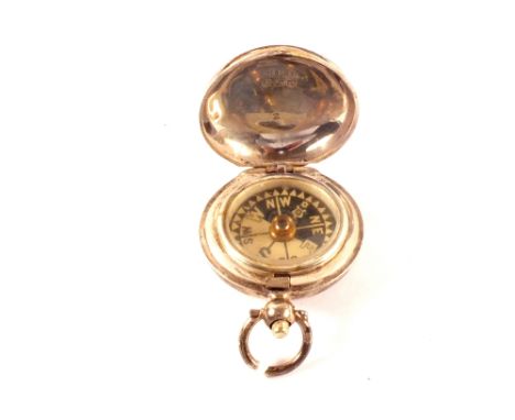 A silver compass, Birmingham 1913