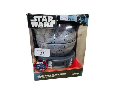 STAR WARS DEATH STAR ALARM CLOCK BOXED