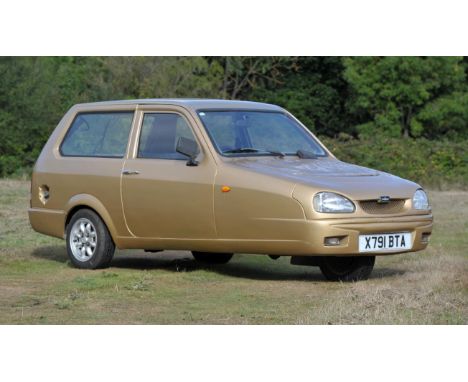   2001 Reliant Robin SLX Special 65 Edition.  Registration: X791 BTA.   Mileage: 78,830.  This vehicle was produced for the 6