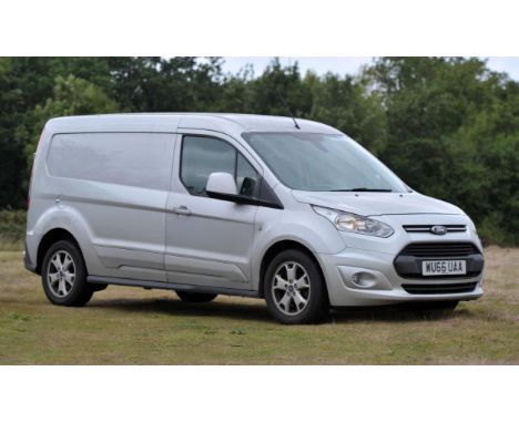 2016 Ford Transit 1.5tdci Connect 240 limited. Registration: WU66 UAA.Mileage: 163,615.Long wheel base model finished in silv