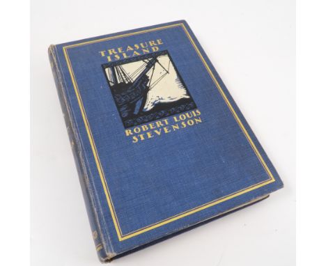 Treasure Island by Robert Louis Stevenson, illustrated by Rowland Hilder, published by Humphrey Milford, Oxford 1929, first e