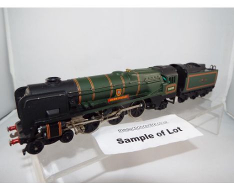 Model Railways - Wrenn OO gauge steam locomotive in original box ref: W2235 West Country Class steam locomotive Barnstaple, l