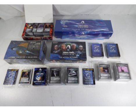 Star Trek - a lot to include a quantity of Star Trek customizable card game cards by Decipher Inc to include the Second Antho