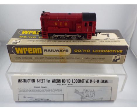 Model Railways - Wrenn OO gauge diesel locomotive ref: W2234 in the colours of the National  Coal Board, item appears m with 