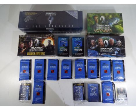 Star Trek - a lot to include a quantity of Star Trek customizable card game cards by Decipher Inc to comprising The First Ant