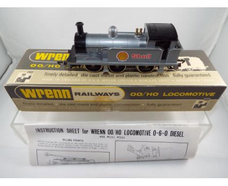 Model Railways - Wrenn OO gauge steam locomotive ref: W2203 0-6-0 tank locomotive in Shell colours, model appears m with inst